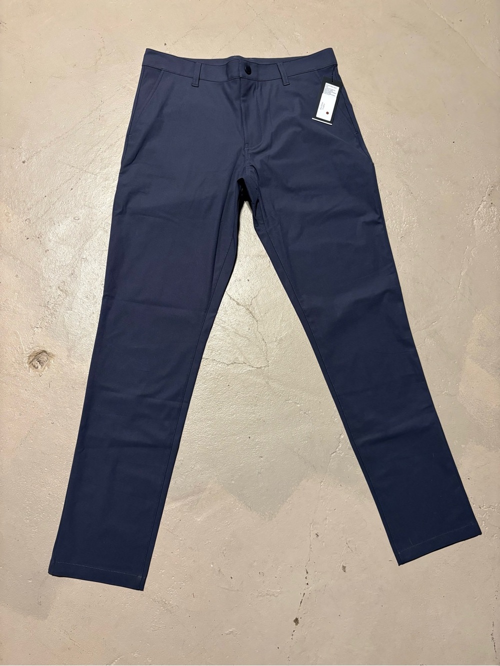Rhône  commuter slim Men's Navy Pants